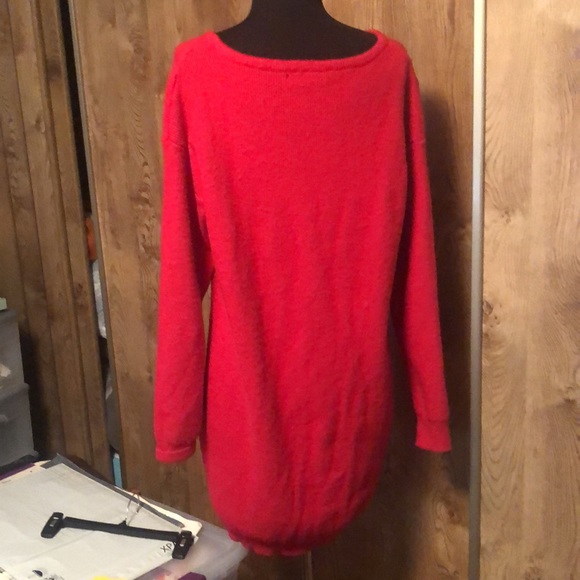 Pretty Red Shein Sweater size Small - Picture 5 of 8